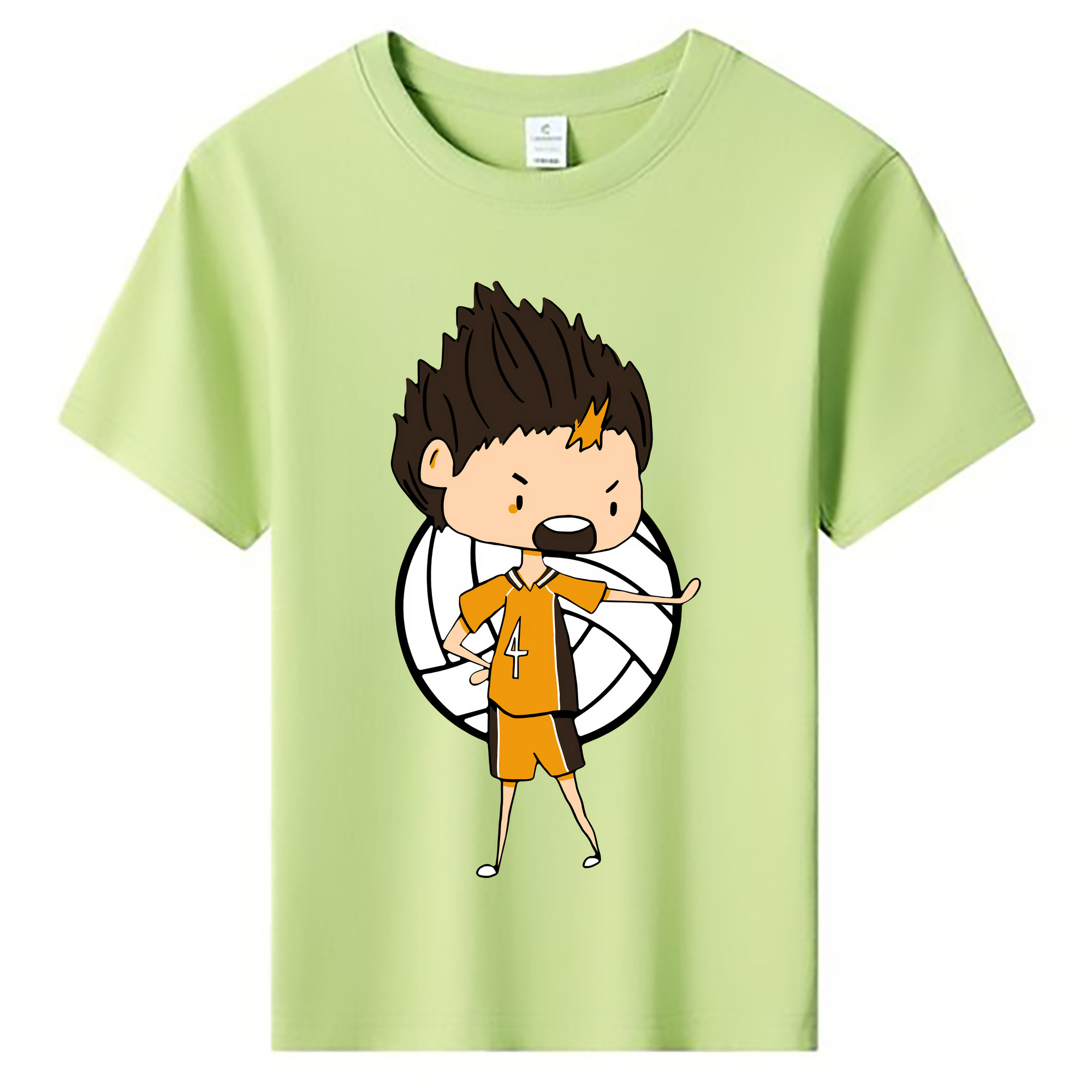 （画像用） ハイキュー!! Haikyu!! 綿100％キッズTシャツ（フロントプリント）